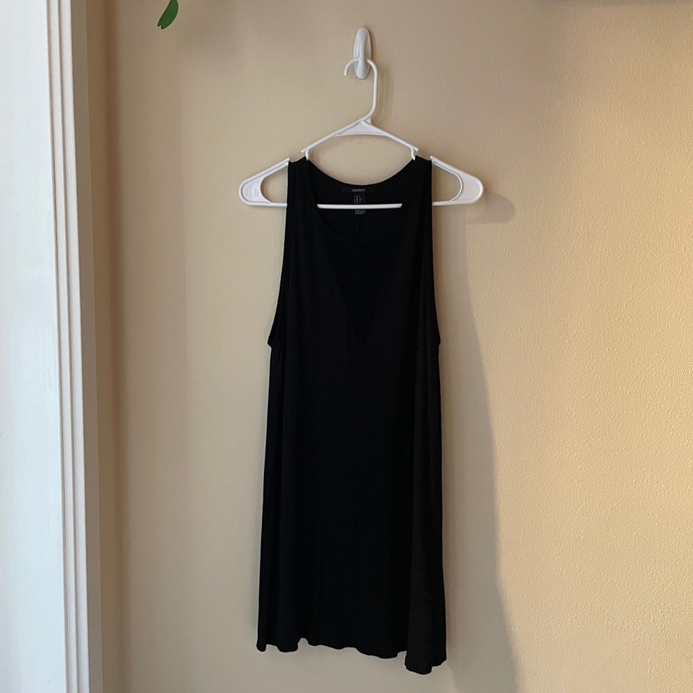 Mesh Cut-out Swing Dress 🖤